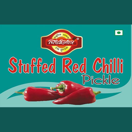 Stuffed Red Chilli Pickle