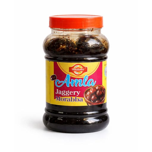 Amla Jaggery Morabba (आंवला गुड़ का मुरब्बा)