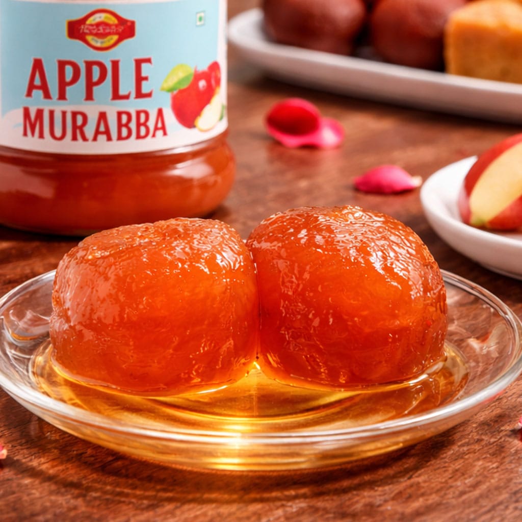 Apple Morabba (सेब का मुरब्बा)