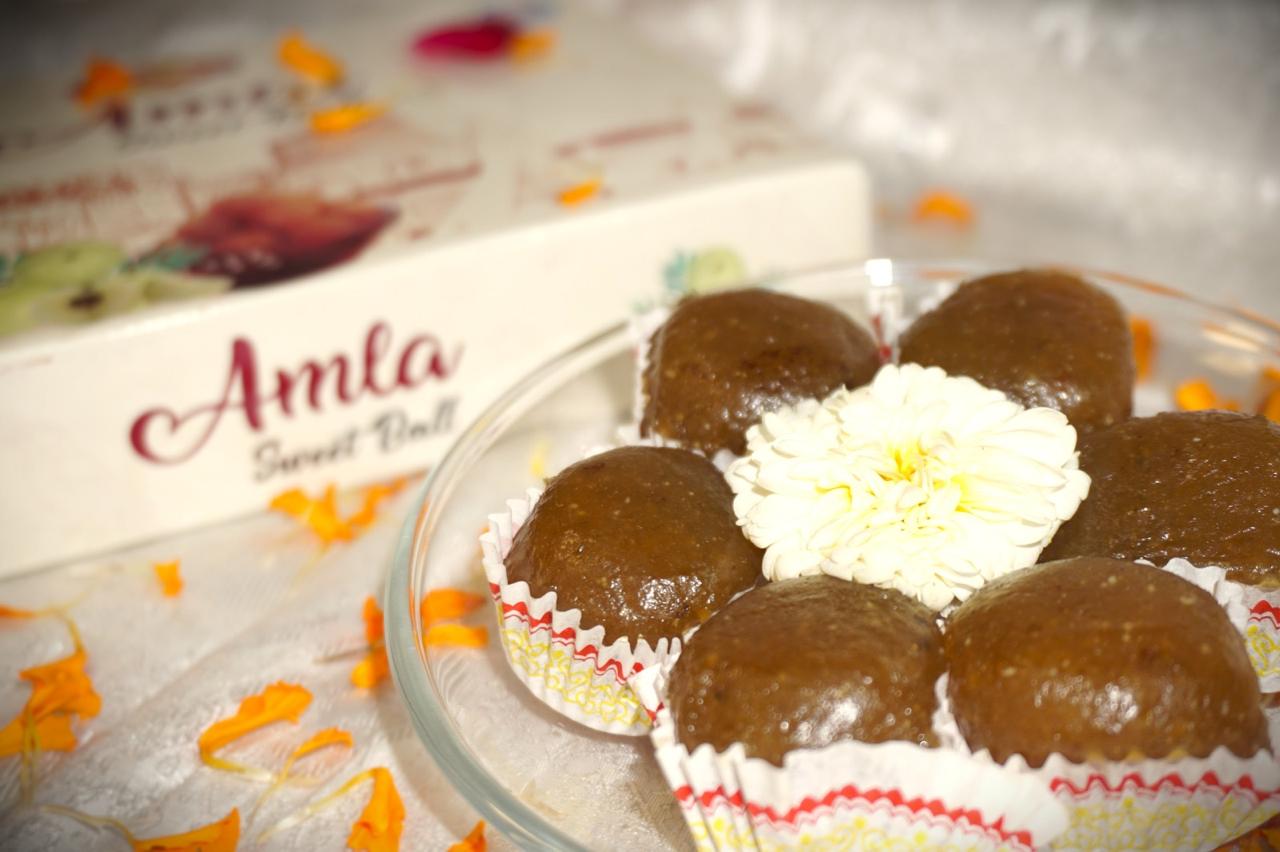 Amla Sweet Ball / आंवला लड्डू — Chiraigaon Pickles, Varanasi