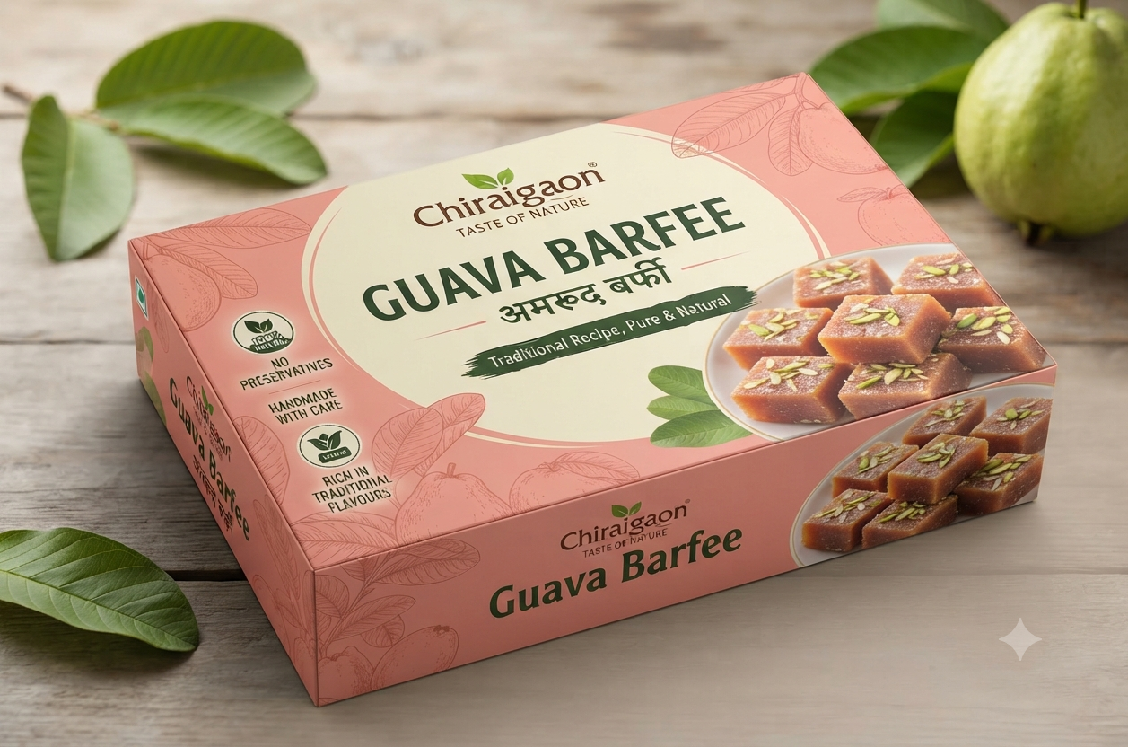 Guava Barfee (अमरूद की बर्फी)