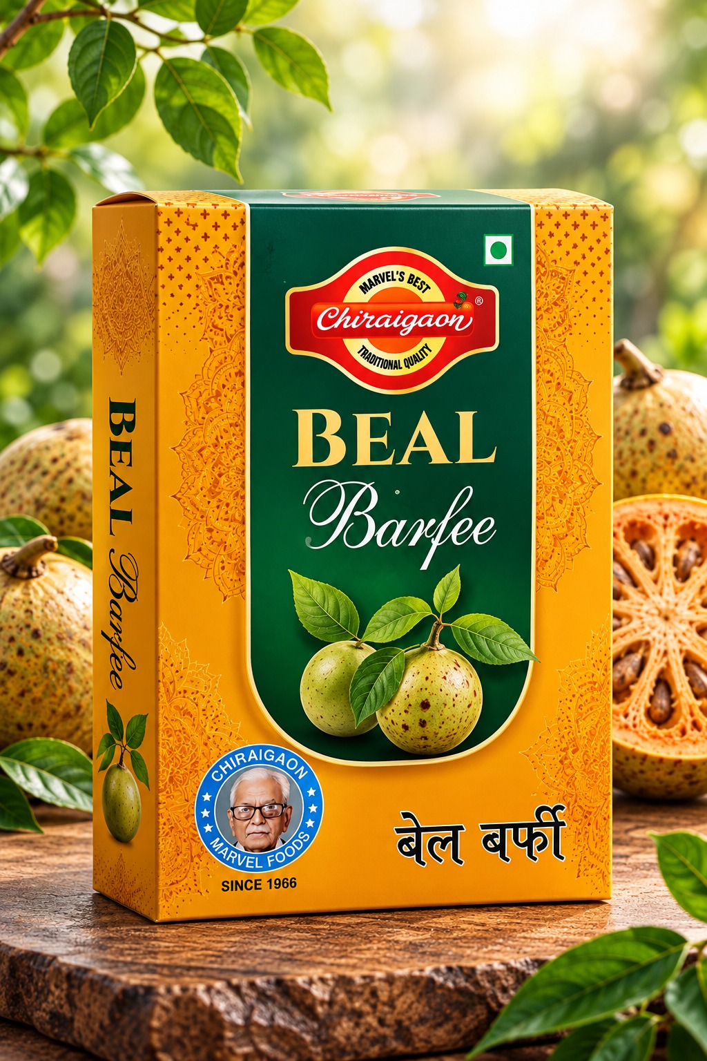 Beal Barfee (बेल की बर्फी)  