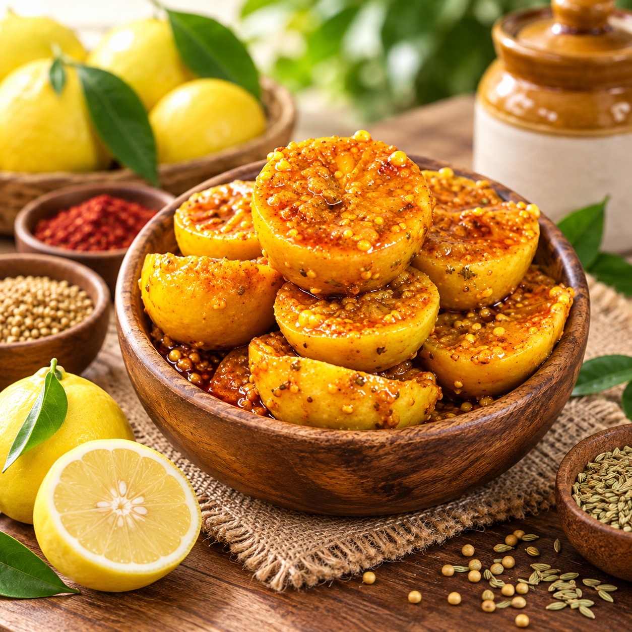 Lemon Pickle (नींबू का अचार)